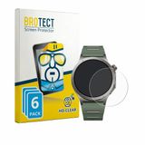 BROTECT - Screenprotector voor OnePlus Watch 4 - Folie Beschermfolie transparant 6 Stuks