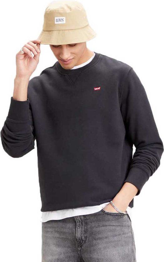 Levi's New Original Crew Sweatshirt Zwart XS Man