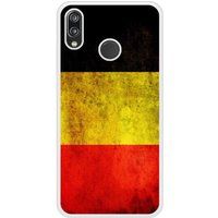 P20 Lite Drapeau Belgique Bedrukt siliconen hoesje