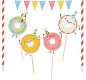 Boland Party Products Boland Taartdecoratie kit Donut.