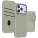 Accezz Leather Bookcase 2-in-1 met MagSafe voor Apple iPhone 18 Pro / 17 Pro - Light Grey