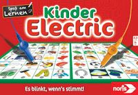Noris 606013702 Elektrisch klassiek educatief spel voor kinderen, wat bij elkaar past, knippert wanneer stem, vanaf 4 jaar