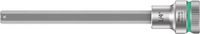 Wera 8740 B HF Binnenzeskant Zyklop Bitdop met 3/8\"-aandrijving met vasthoudfunctie, 1/4\" x 107 mm