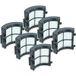 Vhbw 6x Filtre Compatible Avec Shark Detect Pro Iw3111c Aspirateur - Filtre HEPA Noir / Blanc