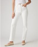 Levi's Ribcage Straight Ankle Jeans white denim