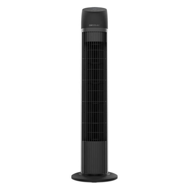 Cecotec EnergySilence 8050 SkyLine Smart Tower Fan - Black - 45W - 3 Speeds - Timer - Remote Control