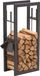 DanDiBo Houtrek voor de kachel, binnen, met bestekhouder, model 96601. Rangement de bois, rangement en bois pour poêle, rangement de bois pour bois de chauffage