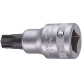 Stahlwille 05100090 59TX Chroom Legering Staal Schroevendraaier Socket, 3/4 inch Drive, T90 Mate, 80 mm Lengte
