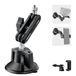 NEEWER Zuignap mobiele telefoonhouder en camerahouder, compatibel met GoPro DJI Insta360 iPhone, auto smartphonehouder met Action Cam adapter, 360° Magic arm voor POV voorruit vloggen CA158