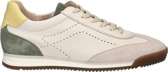 Gabor 432.2 Lage Sneakers Dames Leer Beige