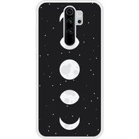 Redmi Beschermende siliconen case compatibel met Redmi Note 8 Pro Moon Phase