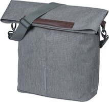 Basil City - Enkele Fietstas - 16 Liter - Grijs
