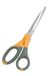 Wedo 9857 Schaar (roestvrij staal titanium Plus, 7 inch (17,7 cm)) grijs/geel