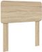 vidaXL Hoofdbord Sonoma Eik Bewerkt Hout