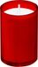 Bolsius - Horeca Relight - Navulling - 64/52 - 100 pièces - Rouge - 24 heures de combustion
