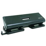 Rapesco PF75P0B 4-gaats Perforator 75-P, 16 Vel Capaciteit, Zwart