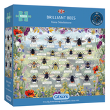 Gibsons Briljante bijen (1000) Legpuzzel - 8+ jaar