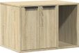 vidaXL Kattenbakkast Sonoma eiken hout 60x40x40 cm