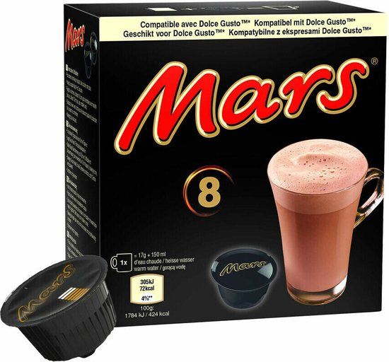 Mars Dolce Gusto Koffiecups - 8 stuks
