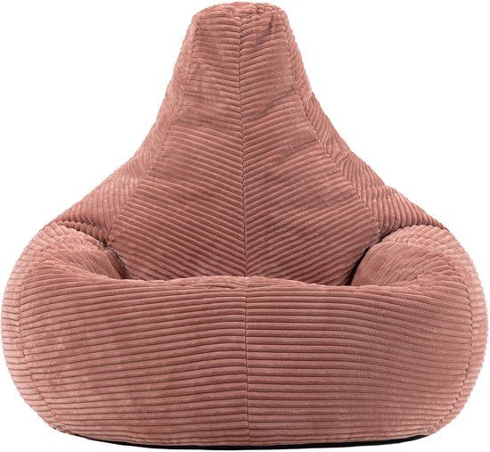 icon Dalton Zitzak Fauteuil - Gaming - Ribfluweel - Oud roze