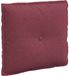 vidaXL Coussin de dossier Rouge vin 200 x 19 x 50 cm Tissu