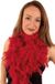 PartyX Verkleed veren Boa - donkerrood - 180 cm