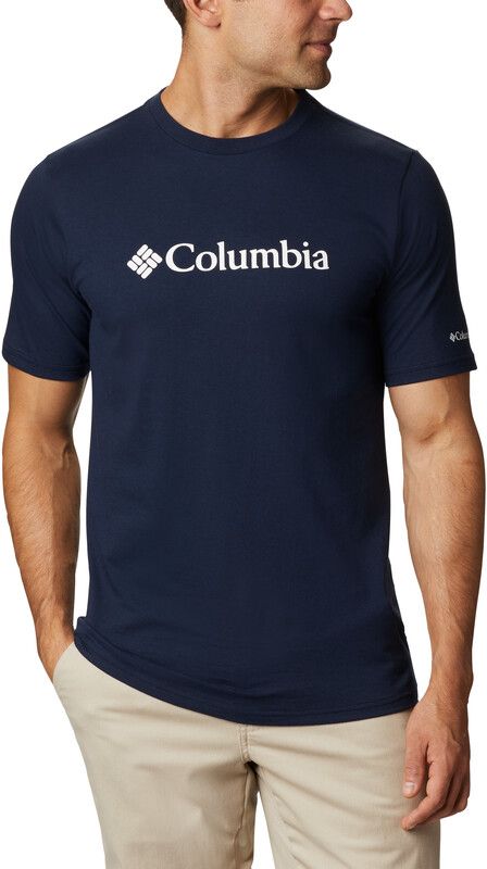Columbia CSC Basic Logo T-shirt Heren - collegiate navy/white XL - 2020