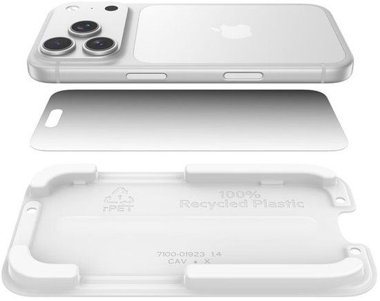 Belkin InvisiGlass Privacy iPhone 17 Pro glazen screenprotector