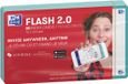 Oxford Flash 2.0 - Flashcards - Blanco - A7 - Mint Groene rand - 80 stuks