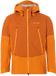 VAUDE Men's Croz Alpine 3L Jacket, Jas, Regenjas, Outdoorjas, Met Kap, Hardshell Jas, Waterdicht, Heren, Outdoorjas, Kurkuma, L