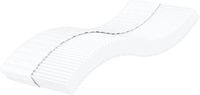 vidaXL Schuimmatras H2 H3 80x200 cm Wit