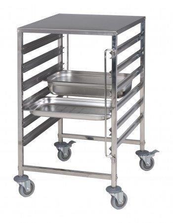 Saro Trolley met RVS werkblad - 12 x 1/1 GN