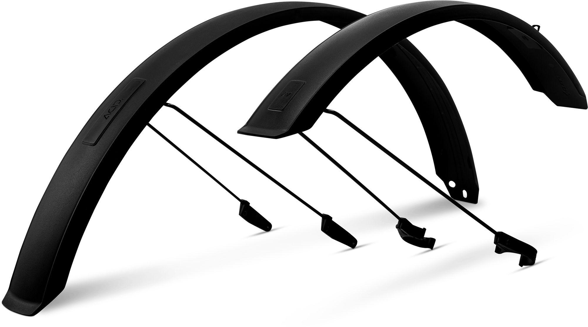 Cube ACID Mudguard Set BB Mount 75 - Black