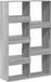 vidaXL Bibliothèque 100x33x155,5 cm bois de chêne gris sonoma traité