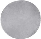 vidaXL - Imitatie schapenvacht vloerkleed TAFALLA Grijs Ø 100 cm
