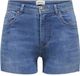 ONLY - ONLWAUW MID RW MINI SHORTS DNM - Dames - Bermuda shorts - Maat L