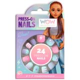 Wow Generation Lot De 24 Faux Ongles Adhésifs