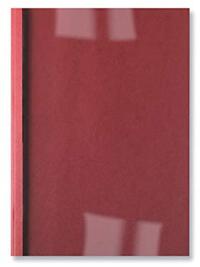 GBC LeatherGrain Thermal Binding Covers - 100 Pack - A4 - Red - 1.5mm