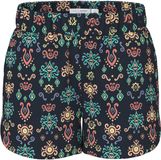 NAME IT Meisjes Bermuda shorts NKFVINAYA SHORTS FFFF NOOS - Maat 122 - Polyester/Elastaan - Gebloemd - Casual