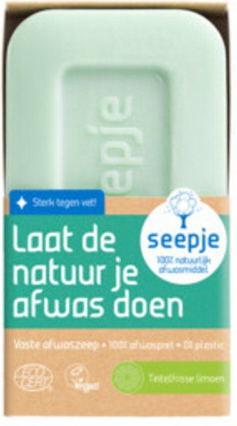 Seepje Afwaszeep Tintelfrisse Limoen Geur 120 gr