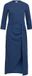 VILA Maxi-jurk VIRAFFI Driekwart Mouw Navy Blazer1 L