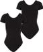 Urban Classics Organic Stretch Jersey 2Pack Bodysuit - Noir/Noir - XL