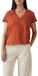 Levi's T-shirt col en V ample Picante Slub Taille : XS