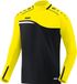 Jako Competition 2.0 Sweater Heren - Zwart / Fluogeel - Maat L