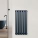 Radiateur mural, 230 W, eau chaude, 60x30 cm, anthracite
