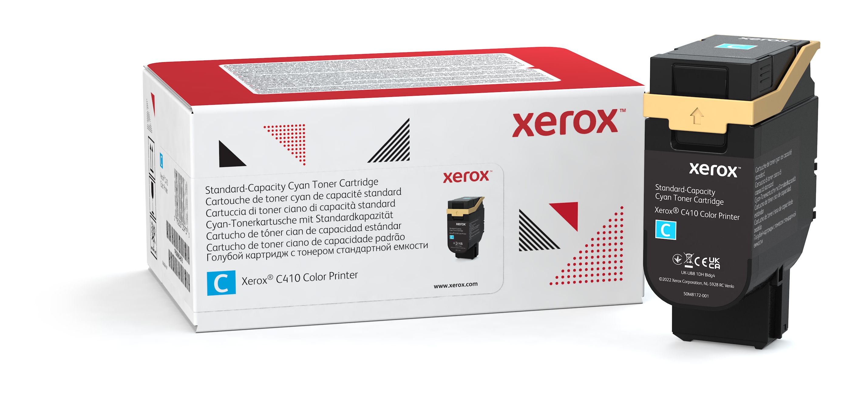 Xerox VersaLink C410/C415 Cyaan Toner Cartridge - 2000 Pagina's - Origineel