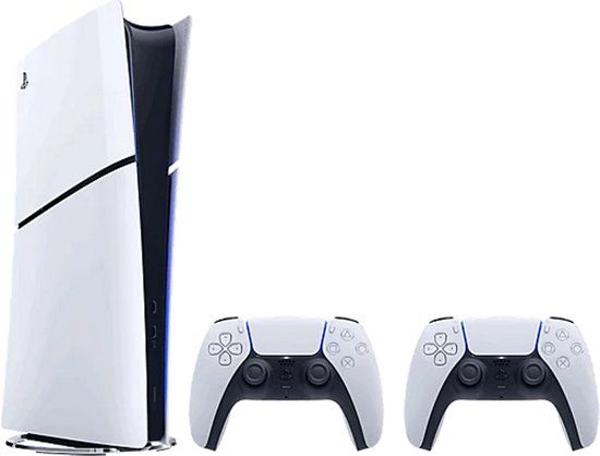 Sony PlayStation 5 - Digital Edition - Slim - 2 DualSense Draadloze Controllers Bundel