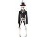 Boland Bruidegom pop - 41 cm - kunststof - horror - halloween deco - skelet