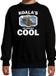 Bellatio Decorations Shoppartners Bv Dieren koalaberen sweater zwart kinderen - koalas are serious cool trui jongens/ meisjes - cadeau koala beer/ koalaberen liefhebber - kinderkleding / kleding 98/104