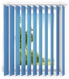 time4blinds - Verticale lamellen - 155x255 cm - Lichtblauw